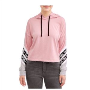 Juniors’ Color block Hoodie